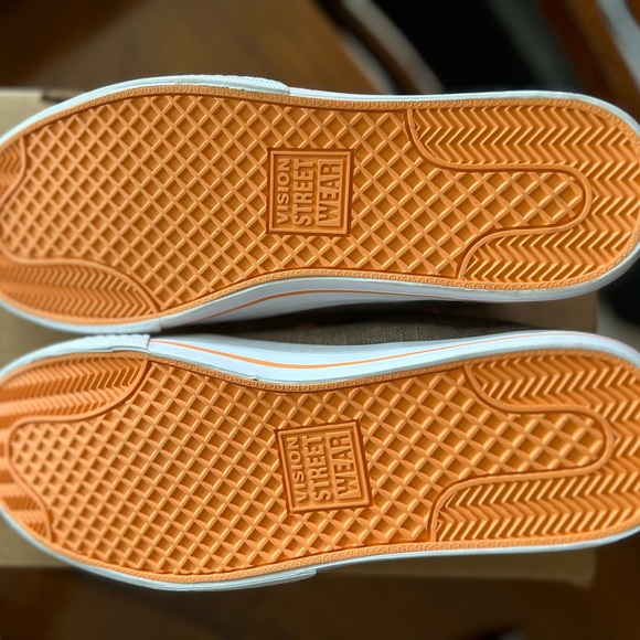 Vision Street Wear- Beige & Orange - with Ollie Pad - Picture 9 of 9